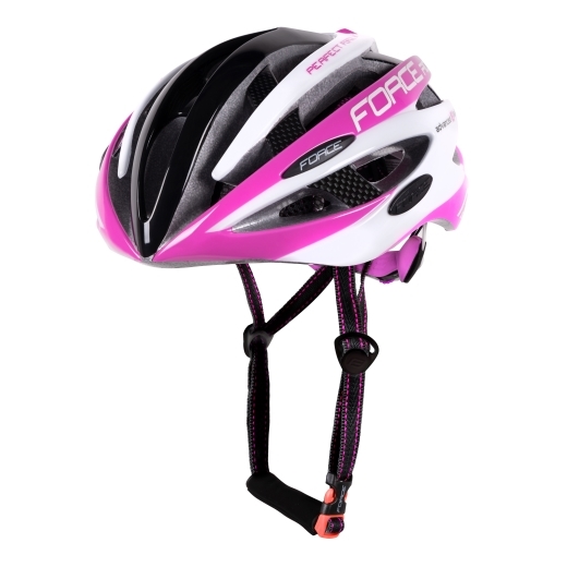 HELMETS - FORCE ROAD, black-pink-white